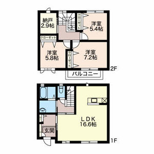 メゾンクラヴィエ A102号室