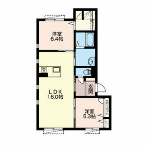 アンソレイエ 0102号室