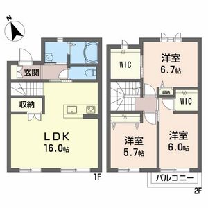 レディデンスなおいⅤ 000B号-15