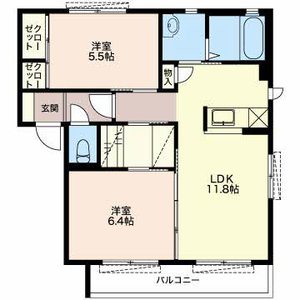 パルクドゥヴァン 0201号室