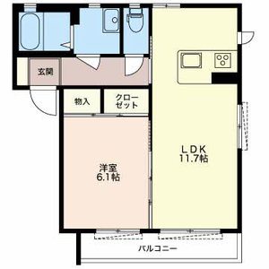 アムール３ A101号室