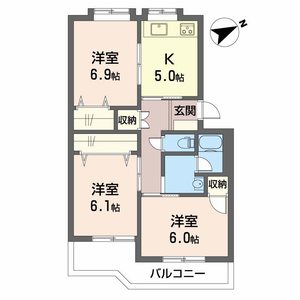 ハイツしらい 0102号室