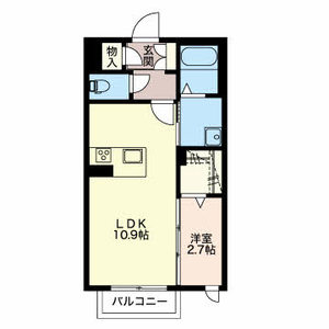 シャーメゾンＫＯＫＯＲＯ 0101号室