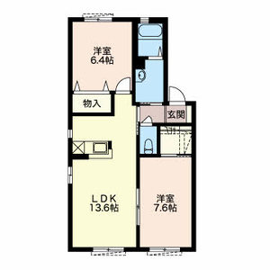 ヴィルヌーブ A102号室