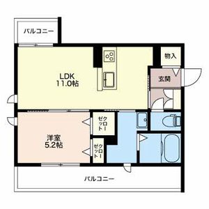 グリーンヒルズゼロ 0111号室