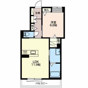 グリーンコート E203号室