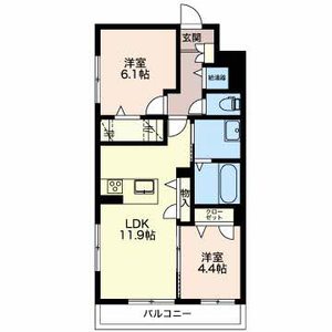 Ｒｅｓｉｄｅｎｃｅ　ＭＩＲＡＩ 0101号室