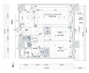 グランドメゾン御園座タワー 2707号室