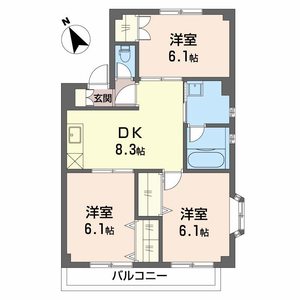 ドミール木綿台 B202号室