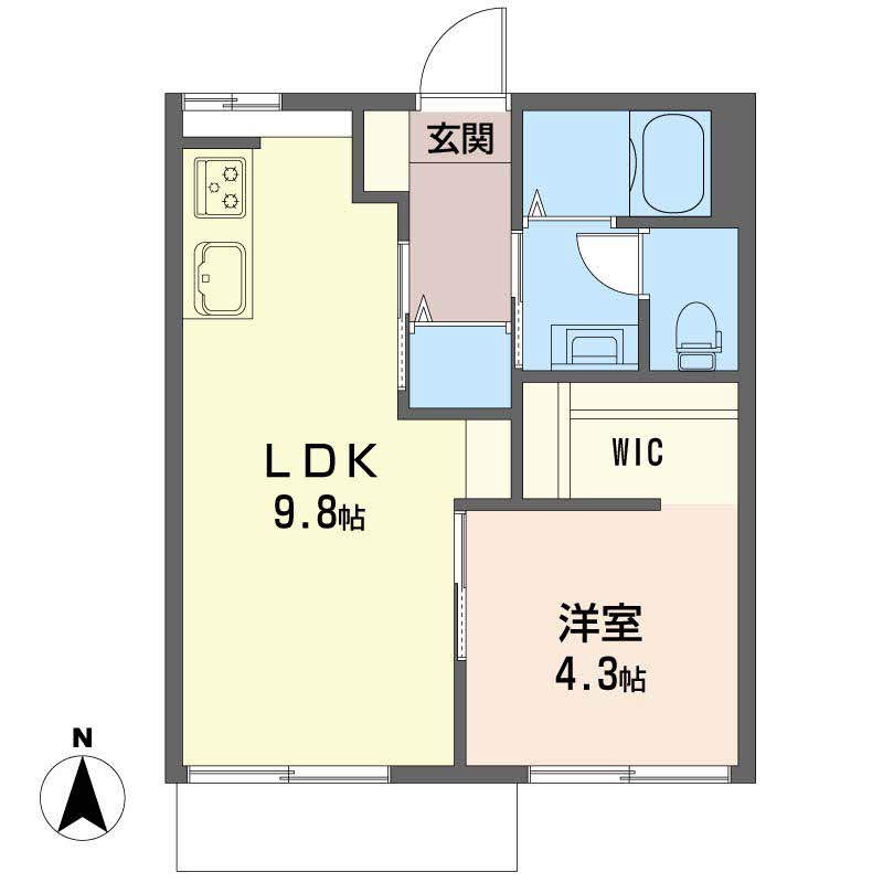 タウニー美登里A201-2