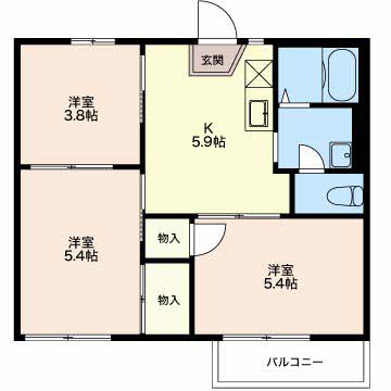みなみコーポ 0102号-2