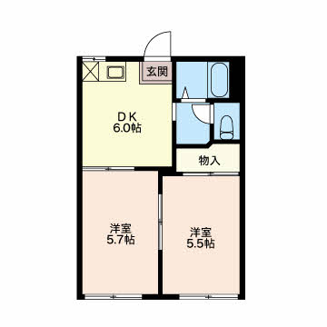 ハイツサンシャインN105-2