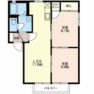 ガーデンタウン城所 B202号-15