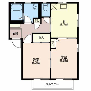 ヴィラ千原崎 C207号-15