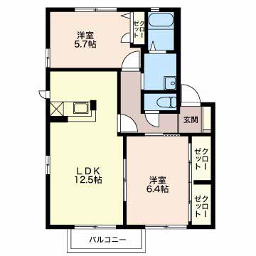 グリーンヒルズ A202号-2