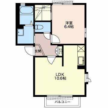 タウンコート日乃出C101-2