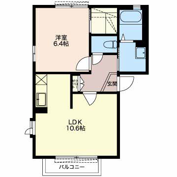 タウンコート日乃出 C102号-15