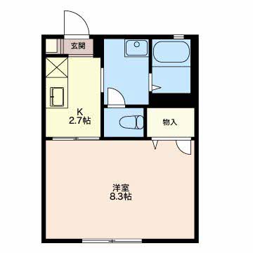 ディアス　Ｋ＆Ｍ B102号-16
