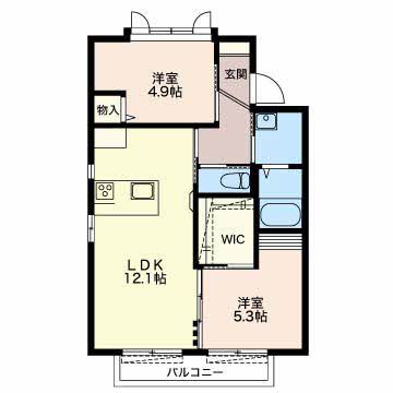 ディアコート竹陽B103-2