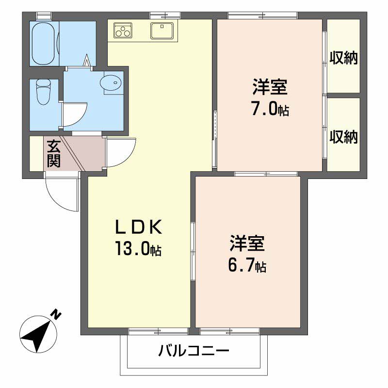 メルベール西富田 0202号-16