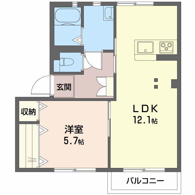 フォーレスセガミ B101号-5
