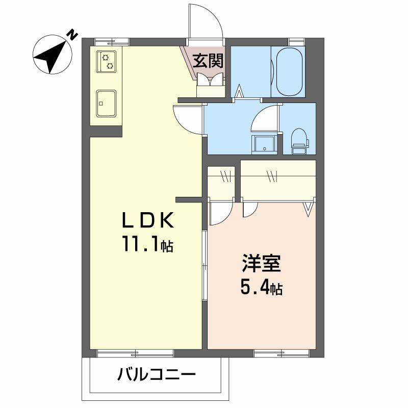 フレグランス上大沢B102-2