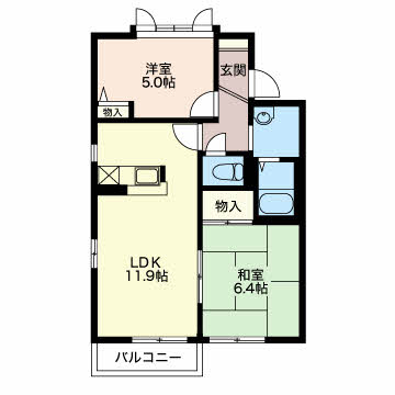 ハイツのぞみA203-2