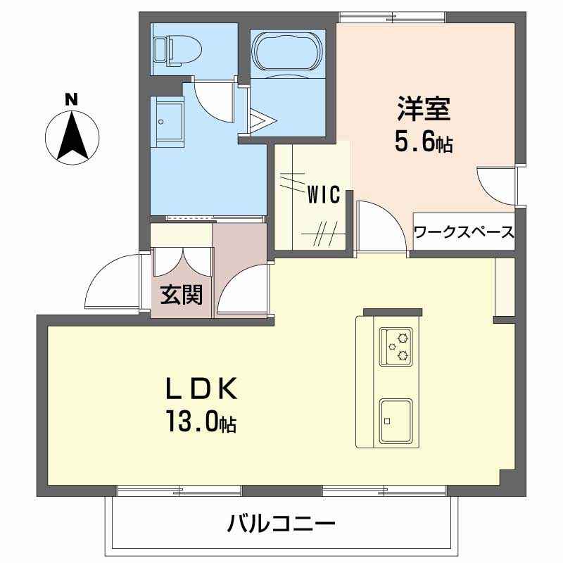 バリュージュ広丘 C101号-3