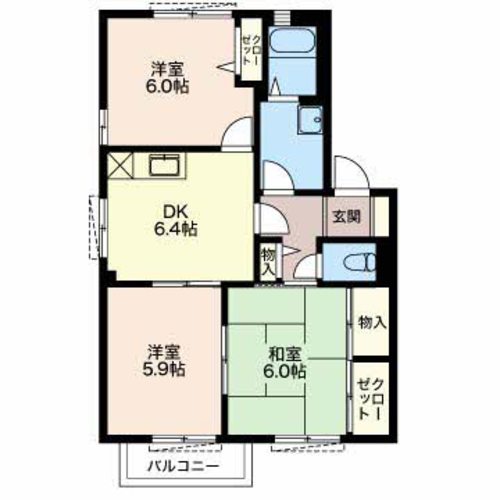 Ｔ’ｓプレイス B201号-1