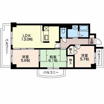 Ｃｏｍｆｏｒｔ御影町 0206号-2