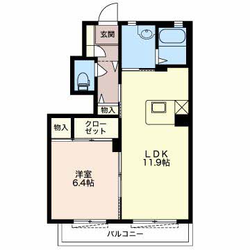 アンソレイエ B102号-2