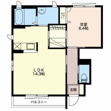 ディアコート蔵子７ B102号-16