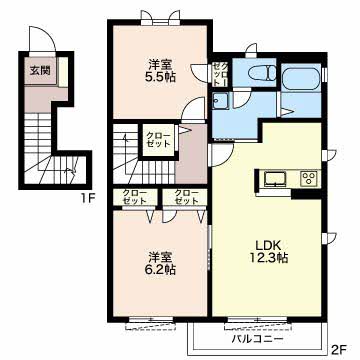 雪月花　１番館A201-2