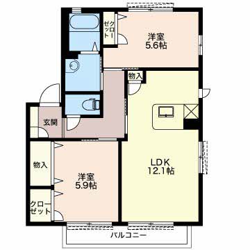 ヴィラージュ桜 B101号-16