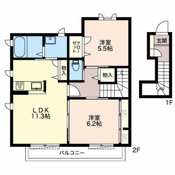 クレメントハイムⅡ 0202号-3