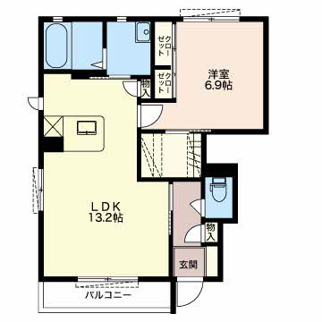 コーポソレイユⅤ 0101号-2