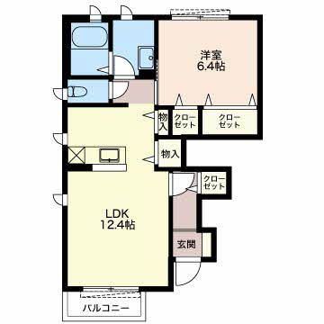 ラヴィ新守山 B102号-2