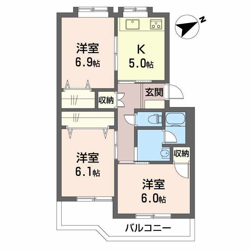 ハイツしらい 0102号-16