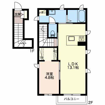 サンハイツ大門0201-2