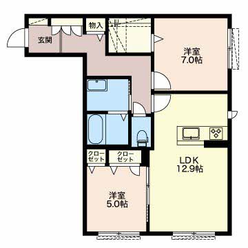 ガーデンコート A103号-2