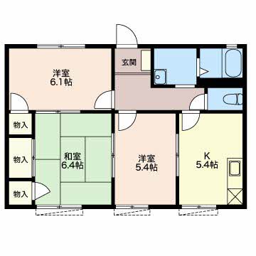 ハピネス幡山 C101号-15