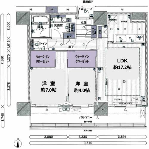 グランドメゾン御園座タワー 1205号-14