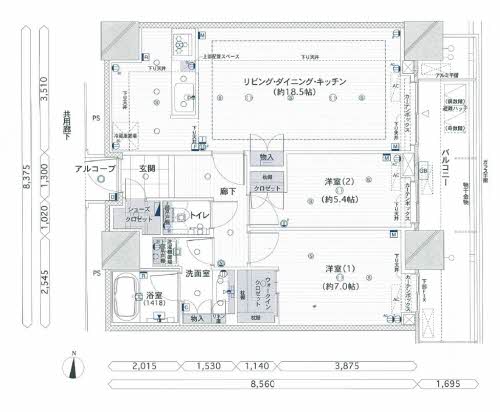 グランドメゾン御園座タワー 2707号-12