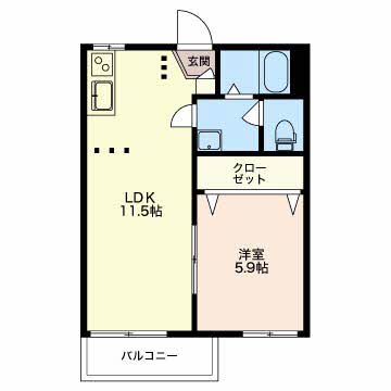 フレグランス上中山 B203号-2