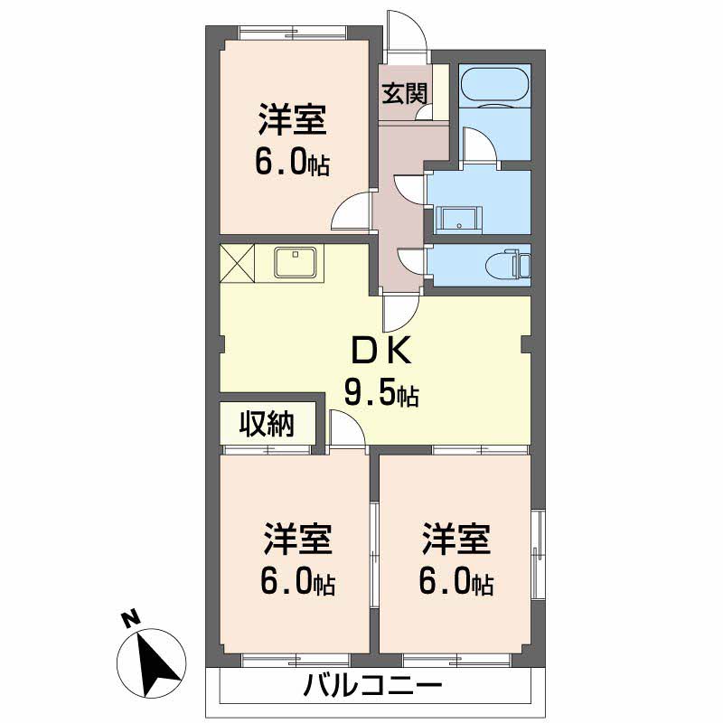 サニーハイム杉木 0203号-16