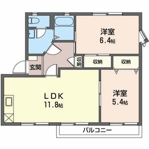 フレグランス牛川 A201号室