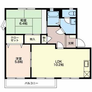 フレグランス牛川 A102号室