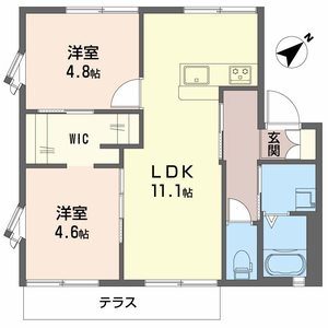 サンシャトー如月 0101号室
