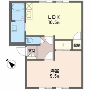 フレグランス昴 B102号室