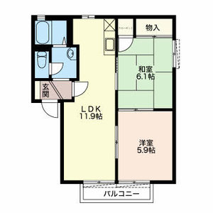 フォーレス羽城 0201号室